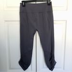 Lululemon Charcoal Gray Cropped Leggings Size 8 Photo 2
