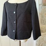 Valentino Vintage Black Textured Button Photo 2