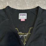 PINK - Victoria's Secret VS PINK x 5th & Ocean Missouri Tigers Cardigan M Sequin Bling Mizzou Logo NCAA Photo 8