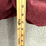 ZARA Women Large Dusty Pink Corduroy High Rise Ruched Draped Mini Skirt Boho Y2K Photo 3