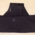 Hurley NWT Women’s  Bikini Bottom solid black moderate Large 295950 low rise Photo 3