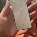 Musera Peach Satin Dress Orange Photo 3