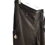 Laura Ashley Women's Black Wide-Leg Pants Size L Casual Elastic Waist Photo 7