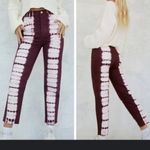 PacSun Eco Raspberry Tie Dye High Waisted Straight Leg Jeans Size 26 Photo 1