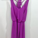 Lush Clothing Lush mauve triple strap racerback chiffon dress size medium Photo 3