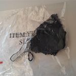 Black Floral Lacy Strappy Bralette Coachella Photo 6