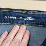 Old Navy NEW Plus Size Rockstar Super Skinny Mid Rise Jeans 26 Dark Wash Stretch Photo 7