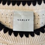 Varley Dwight Tank Knit Midi Dress Birch Pointelle Cotton Sleeveless Small NWT Photo 6