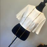 Multicolor Beaded Necklace vintage green & orange Photo 2