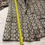 ZARA Women Snakeskin Print Women's Blazer, Long Sleeve, Women Size Small Photo 13