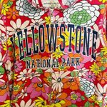 Vintage Girl Yellowstone Park 70s Floral Zip Photo 3