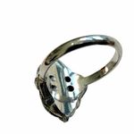 Avon Emerald Green Glass Ring Photo 6