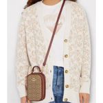 Coach 🎁New!  Micro Signature EVA Phone Crossbody in Khaki/Terracotta Msrp:$250.0 Photo 0