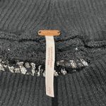 Free People Spring Valley Lace Trim Tunic Top - Black - Small Photo 6