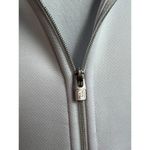 FootJoy  Women's Golf Zip Up Vest White Gray Medium Photo 4