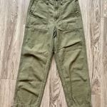 Madewell Griff Tapered Fatigue Cargo Pants in Dried Clover Size 25 Photo 2
