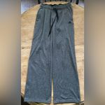 Adidas Climawarm Women’s Sz S Dark Heathered Gray Fleece Open Hem Athletic Pants Photo 1