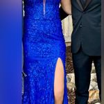 EUC Pixie Prom Dress; Royal Blue Size 8 MSRP $550 Photo 2