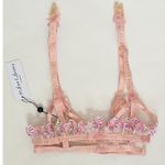 For Love & Lemons Floral Lace Garter Belt Pink Size Small NEW Photo 0