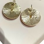 Statement Bee Gold and Pink Stud Earrings NWT Photo 6