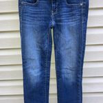 American Eagle Women's Artist Capri Crop Jeans, Dark Wash, Size 0 Photo 0