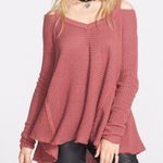 Free People Moonshine Cold Shoulder Sweater Size Small Photo 0