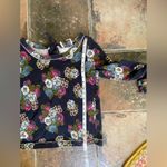 Anthropologie Saturday Sunday Women's Floral Print Top Blouse 100% Cotton Small Photo 3