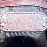 Kate Landry Collection Animal Print Cow Leather Fur Shoulder Bag Purse Photo 6