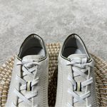 Rothy’s Women’s Lace Up Knit Sneakers Shoes Washable Casual in Vanilla Ivory 10 White Photo 2