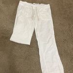 Roxy Linen Pants Wide Leg Photo 0