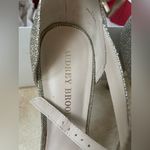 Lulu Townsend  gold sparkly high heel, open toe sandal and evening bag bundle;7.5 Photo 7