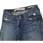 Hollister Juniors Laguna Skinny Jeans Light Wash Distressed Denim Size 5S Photo 3