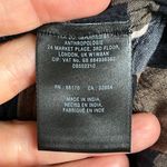 Holding Horses Anthropologie Women's Sunlit Plaid Tunic Top Black Motif Size 10 Photo 9