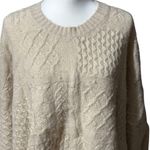 Marc by Marc Jacobs  Oversized Cream High / Low Long Sleeve Sweater Sz OS Photo 3
