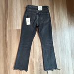 Citizens of Humanity  Isola Cropped Boot Jeans Black Stormy‎ Wash Size 23 NWT Photo 4