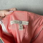 Robin Jordan Strapless Sundress Dress Cocktail Cotton Blend Made in NYC Size 8 Pink Photo 9