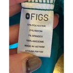 FIGS Shirt Women Small Green Casma Three Pocket Scrub Top Medical Nurse Doctor Photo 11