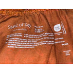Brand New State of Day Women's XL Orange Pink Floral Vines Lounge Pants Sleep Photo 5