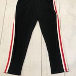 Rebecca Minkoff  black striped cropped casual pants Photo 4