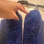 Blue semi formal short dress Size 0 Photo 1