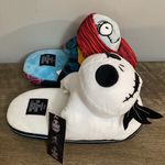 Disney  Nightmare Before Christmas New! Women’s plush slippers size 7-8 Photo 2