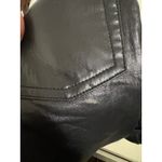 Aritzia Wilfred Melina Vegan Leather Pants Size 00 Black Straight Leg Photo 11