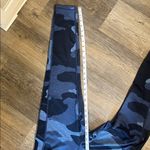 Aerie Offline by The Hugger High Rise Blue Camo Leggings w/ Side Pockets Large Photo 9