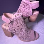 Vince Camuto Beige Cutout Block Heel Sandals Photo 3