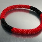 Sashka Red / Black Bracelet 8" Photo 1