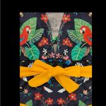 Summer cute safari printed 90's vibe style one piece swimsuit with Self belt tie Green Size M Photo 5