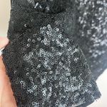 ZARA  Black Sequin Tank XS Photo 3
