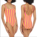 Solid & Striped Nina One Piece Swim Bathing Suit: Fuchsia/Marigold Photo 4