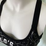 Gold’s Gym Black Splatter Paint Sports Bra large Photo 3