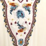 PPLA Beaded embroidered Boho Tunic/dress bell sleeves M Photo 7